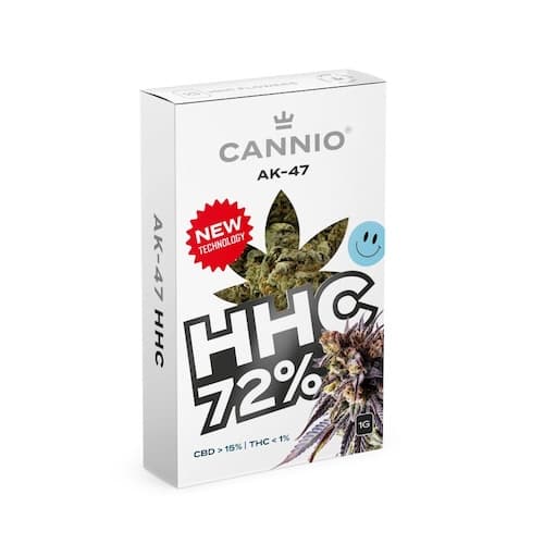 CANNIO HHC kvety Ak-47 72% 1g