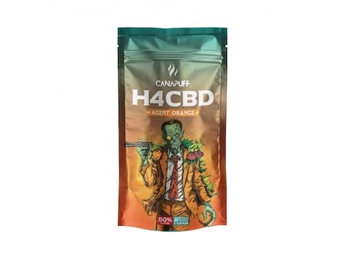 Canapuff H4CBD kvety Agent Orange 50% 3g