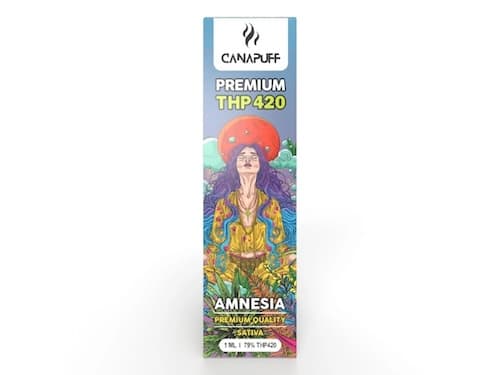 Canapuff vape pen Amnesia 79% THP420 Jednorazovka 1ml