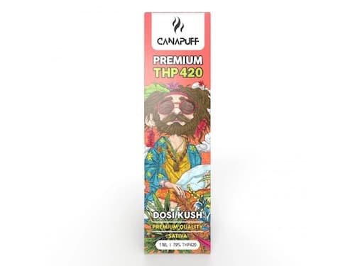 Canapuff vape pen Dosi Kush 79% THP420 Jednorazovka 1ml