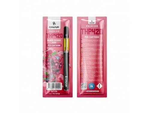 Canapuff pen+cartridge Black Cherry Fizz 79% THP420 1ml