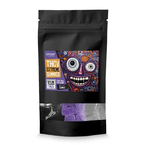 Euphoria THCV Extreme gummies Grape 10mg 15g