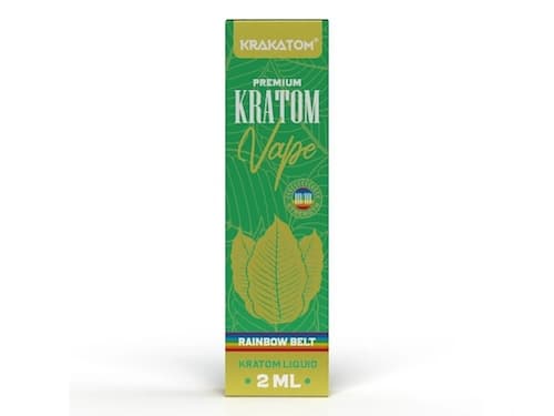 Krakatom Kratom vape pen Rainbow Belt 2ml