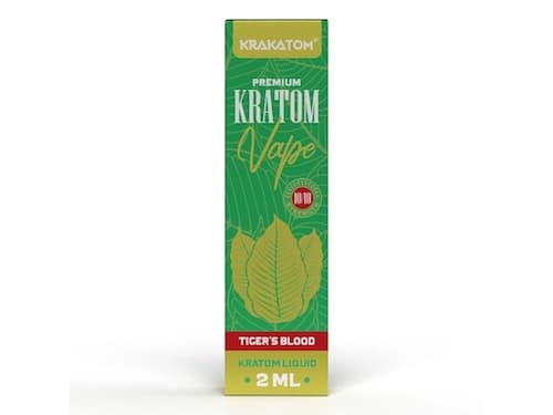 Krakatom Kratom vape pen Tigers Blood 2ml