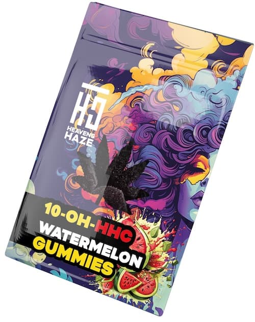 HEAVENS HAZE Gummies Watermelon 10-OH-HHC 3ks