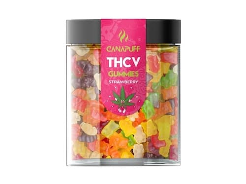 Canapuff THCV gummies Strawberry 10ks