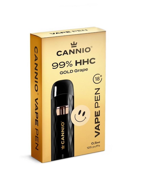 CANNIO HHC vape pen Gold Grape 0,5ml