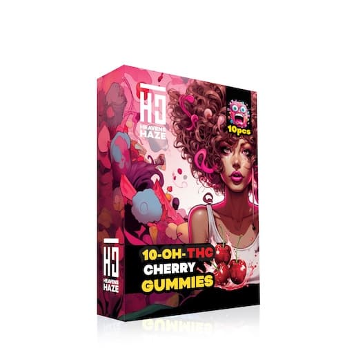 HEAVENS HAZE Gummies Cherry 10-OH-THC 10ks