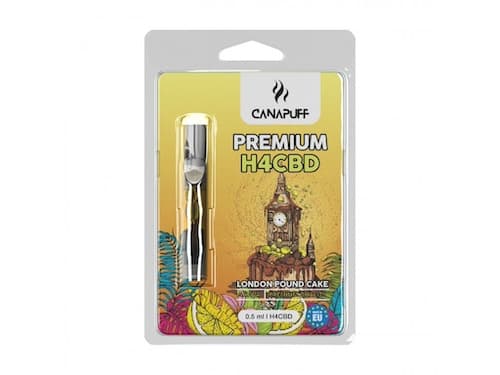 Canapuff cartridge London Pound Cake 96% H4CBD 0,5ml