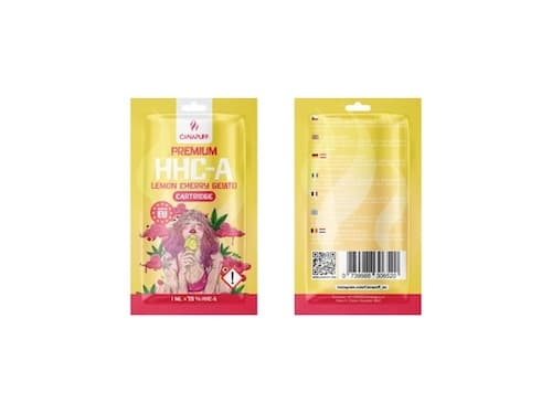 Canapuff HHC-A cartridge Lemon Cherry Gelato 79% 1ml