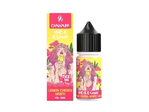 Canapuff HHC-A Liquid Lemon Cherry Gelato 1500mg 10ml