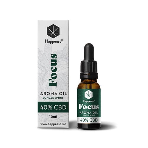 Happease Focus CBD Olej Jungle Spirit 40% 4000mg 10ml