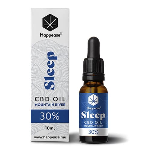 Happease Sleep CBD Olej Mountain River 30% 3000mg 10ml