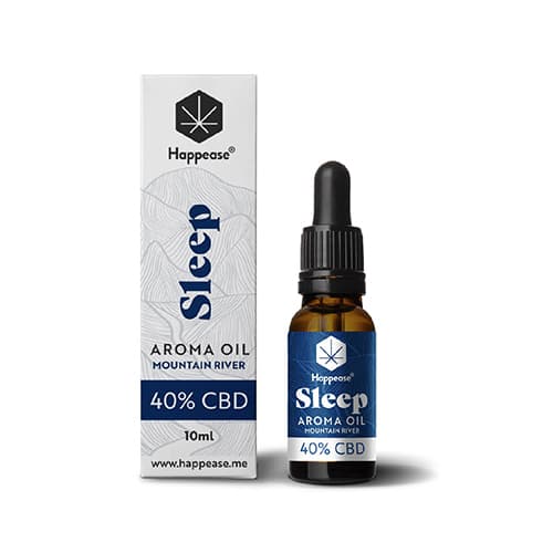 Happease Sleep CBD Olej Mountain River 40% 4000mg 10ml